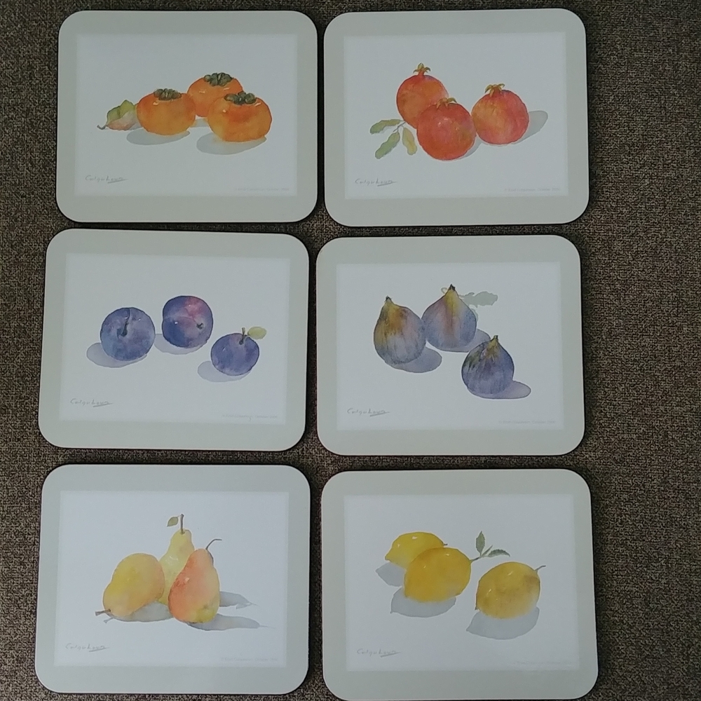 "Jason coasters" set of 6, The bottom box is missing.There is only top one.